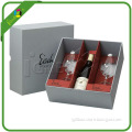 Cardboard Packaging Paper Wine Box with Divider